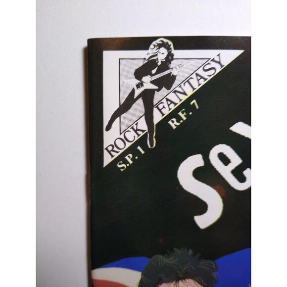 Sex Pistols Punk Rock Fantasy Comic July 1990 Johnny Rotten Sid Vicious UNUSED - Picture 4 of 10